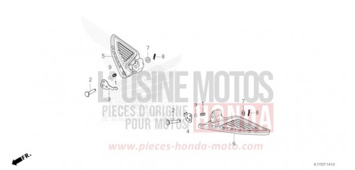 MARCHEPIED SELLE TANDEM WW125SS de 2025